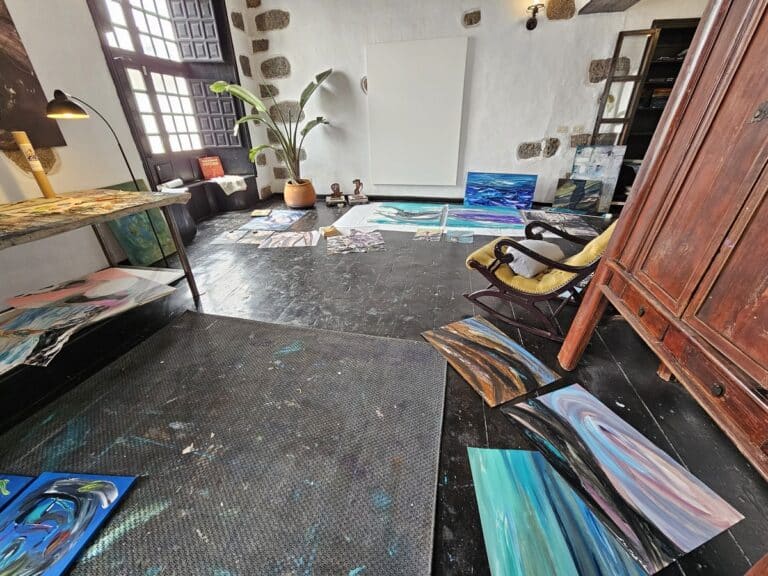 galerie d'art Sherezade Morales &agrave; teguise