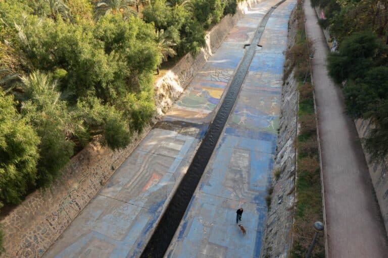 elche (79) Mural Gigante del Río Vinalopó